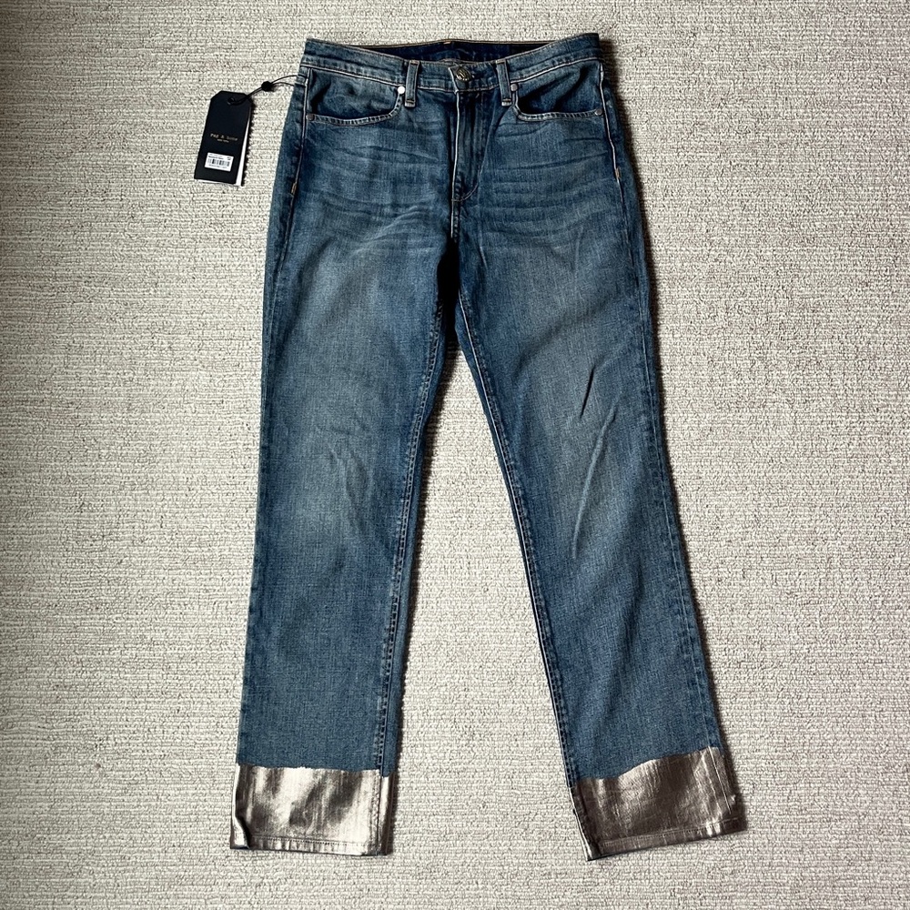 NWT rag & bone New York cigarette ankle jeans